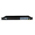 GLOBALfiber 16 ch. DWDM Mux+Demux,19”1RU C25-C40 100GHz EXP+Mon port LC