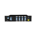 GLOBALfiber 8 ch. DWDM Mux+Demux for C55 C25-C32 100GHz EXP+Mon port LC LGX