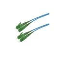 ECS Fiberpatch OS2 9/125 LC/APC-LC/APC Halogenfri Duplex G657A2 Blue