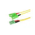 Fiberpatch OS2 9/125 LC/APC-SC/APC Halogenfri Duplex APC