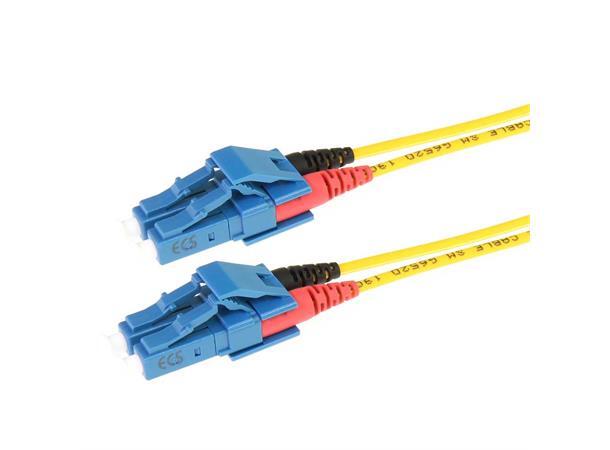 ECS Fiberpatch OS2 9/125 LC-LC Halogenfri Duplex 