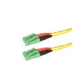Fiberpatch OS2 9/125 LC/APC-LC/APC Halogenfri Duplex APC
