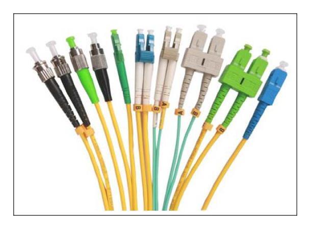 Fibersnor SM Simplex LC/APC-SC/APC Fiberpatch yellow 2.0mm. G.657.A2 LSZH 