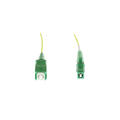 Fibersnor SM Simplex LC/APC-SC/APC Fiberpatch yellow 2.0mm. G.657.A2 LSZH