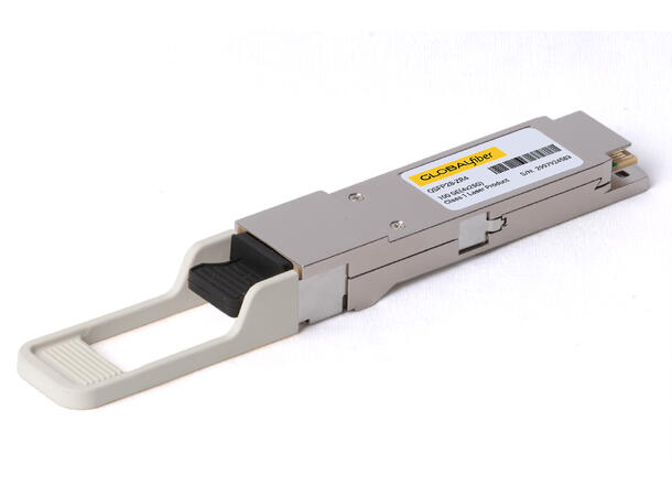 QSFP28 100GbE-ZR4 4x25G up to 80km 1310nm 30dB SM I-Temp 