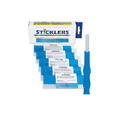 Sticklers CleanStixx rensepinne 2.5mm Blue pakning med 50 stk.