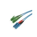 ECS Fiberpatch OS2 9/125 LC/APC-LC Halogenfri Duplex APC G657A2 Blue