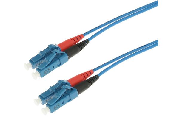 Fiberpatch OS2 9/125 LC-LC Blue Halogenfri Duplex G657A2 