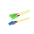 Fiberpatch OS2 9/125 SC/APC-LC Halogenfri Duplex APC