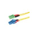 ECS Fiberpatch OS2 9/125 LC/APC-LC Halogenfri Duplex APC