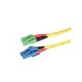 Fiberpatch OS2 9/125 LC/APC-LC Halogenfri Duplex APC
