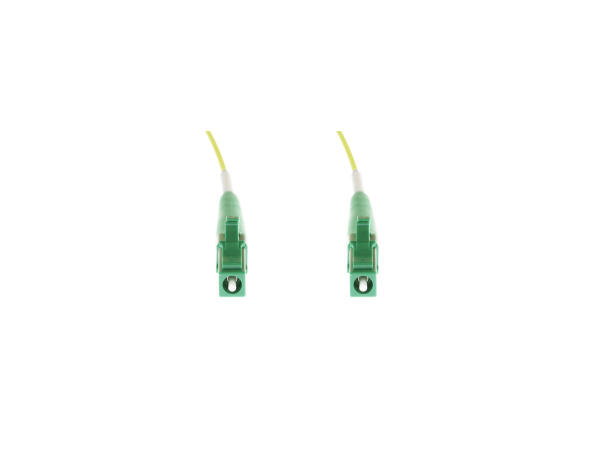 Fibersnor SM Simplex LC/APC-LC/APC Fiberpatch yellow 2.0mm. G.657.A2 LSZH 