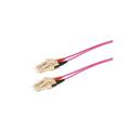 ECS Fiberpatch OM4 50/125 LC-LC Halogenfri Duplex Farge: Erika Violet