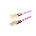 ECS Fiberpatch OM4 50/125 LC-SC Halogenfri Duplex Farge: Erika Violet