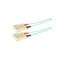 ECS Fiberpatch OM3 50/125 SC-SC Halogenfri Duplex Farge: Aqua-Blue