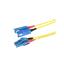 ECS Fiberpatch OS2 9/125 LC-SC Halogenfri Duplex