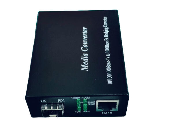 Media Converter RJ45 to SFP 10/100/1000Base-T to 1 SFP slot 