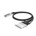 OSFP 800G FTF  to 4x200G QSFP112 NDR IB Passive Direct Attach Cable
