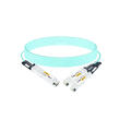 OSFP 400G to QSFP56 2x200G InfiniBand Active Breakout AOC HDR