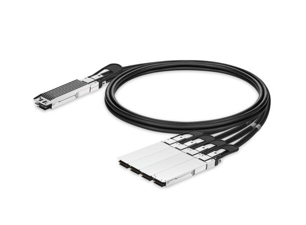 OSFP 800G FTF  to 4x200G FLT NDR InfiniB Passive Direct Attach Cable 0.5M NVIDIA 