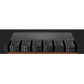 12Slots-1UR Mini Media Converter Chassis Dual AC 220V power, 60W