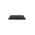 12Slots-1UR Mini Media Converter Chassis Dual AC 220V power, 60W