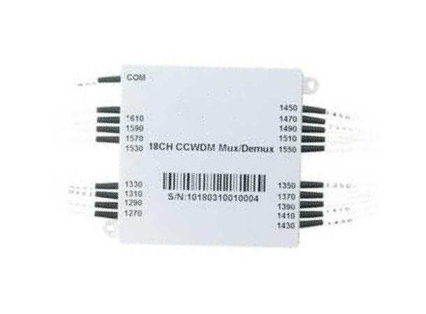 GLOBALfiber compact 18 ch CWDM Mux/demux C27-C61 for splice tray 250µm pigtails 