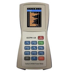 Optical CWDM Power Meter 18 wavelengths 1270-1610 nm SC/UPC