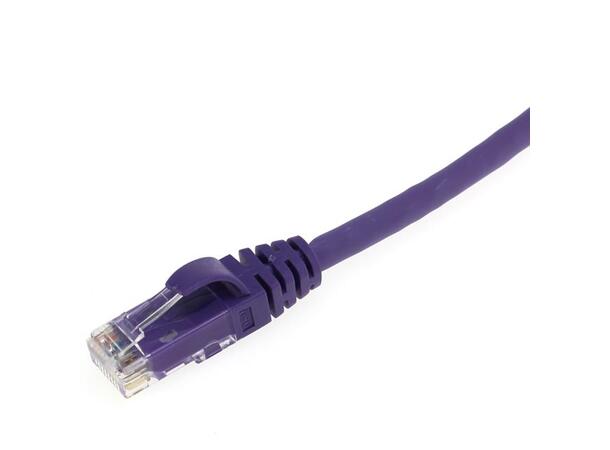 ECS Patchkabel Cat6 UTP Purple Halogenfri RJ45 