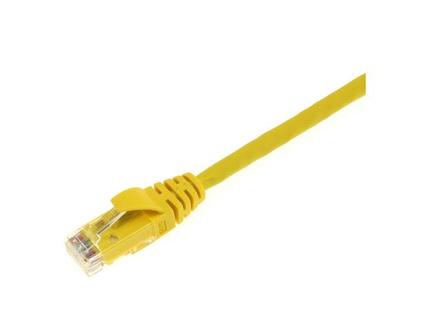 ECS Patchkabel Cat6 UTP Yellow Halogenfri RJ45 
