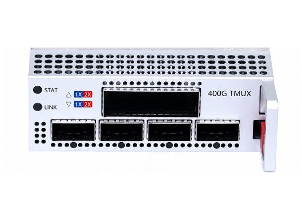 GF-6800 400G CFP2 Muxponder  Line Side 400G, Client Side 4xQSFP28 port 