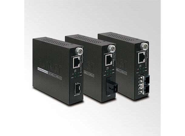 Planet Media Converter 10/100/1000 - LX Web Smart1000B LX SM SC 10km 