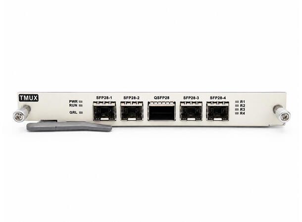 Transponder Quad Multi-Rate 1G~32G 8 x SFP28 interfaces 