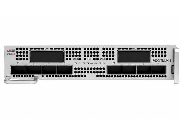 GF-6800 800G TUMX-1 Line Side 800G CFP2 Client side 8 x QSFP28 