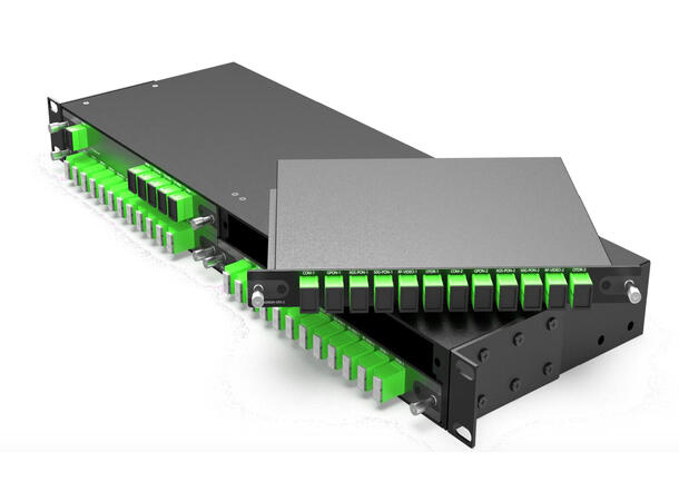 GF 2x5CH CEx WDM GPON XGS-PON 50G-PON RF Video OTDR SC/APC Plug-in LGX Box 