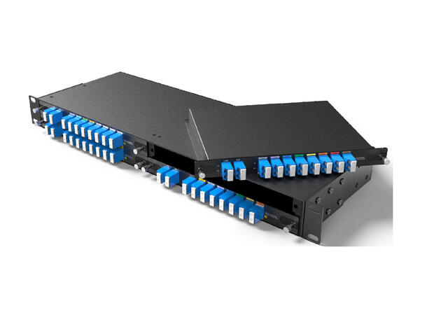 GLOBALfiber 9ch CWDM BiDi Mux/Demux B 1270-1610nm LC/APC LGX4 440*160*44mm 