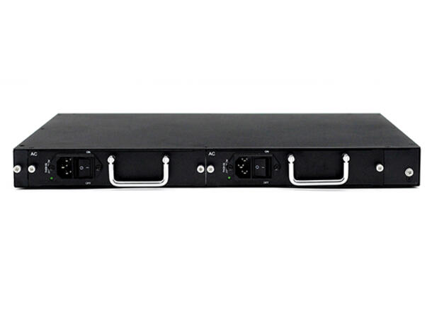 4 slots 1U 19" Chassis with Management Dual PSU AC220V/DC-48V optional 