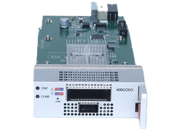 GF-6800 OEO board Line Side 400G CFP2 p. Client Side 1  xQSFP-DD port 