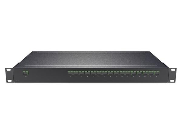 GLOBALfiber 1x32 PLC Splitter SC/APC 1U Rack 440*200*44mm 
