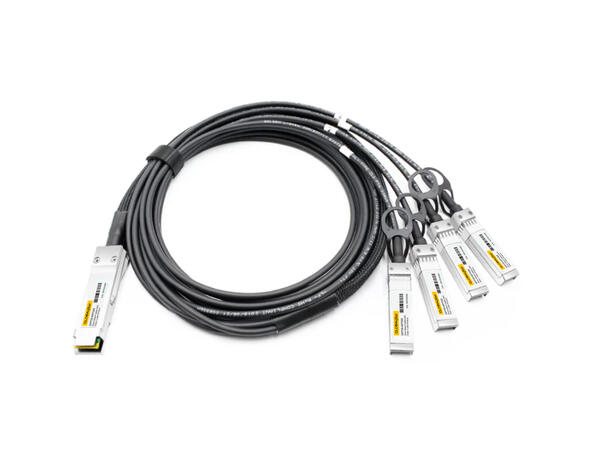 QSFP28 to 4 SFP28 Twinax cable Passive 100G to 4x25G DAC 