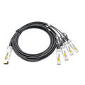 QSFP28 to 4 SFP28 Twinax cable Passive 100G to 4x25G DAC