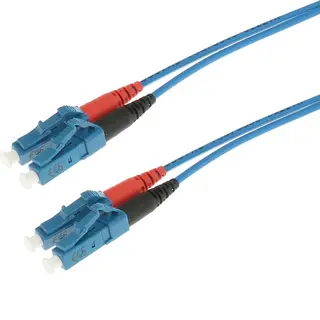 Fiberpatch OS2 9/125 LC-LC Blue Halogenfri Duplex G657A2