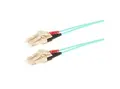 ECS Fiberpatch OM3 50/125 LC-LC Halogenfri Duplex Farge: Aqua-Blue