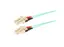 ECS Fiberpatch OM3 50/125 LC-LC Halogenfri Duplex Farge: Aqua-Blue
