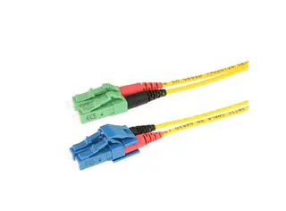 Fiberpatch OS2 9/125 LC/APC-LC Halogenfri Duplex APC