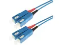 ECS Fiberpatch OS2 9/125 SC-SC Blue Halogenfri Duplex G657A2