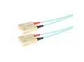 ECS Fiberpatch OM3 50/125 SC-SC Halogenfri Duplex Farge: Aqua-Blue