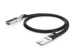 OSFP 800G Finned to 2x400G OSFP Flat Top Passive Breakout DAC Cable