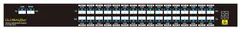 GLOBALfiber 32ch DWDM Mux+Demux, 19" 1RU C14-H60 AWG 150GHz+Mon port LC