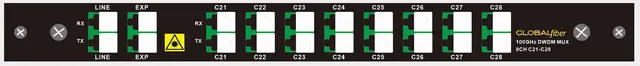DWDM Mux/Demux GF-DMD8-1U01-C2128LA
